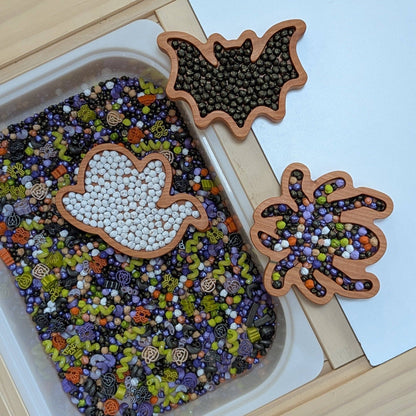Mini Ghost Sensory Play Tray