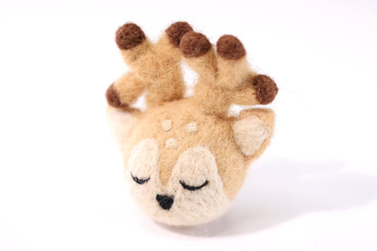 Felted Deer Christmas