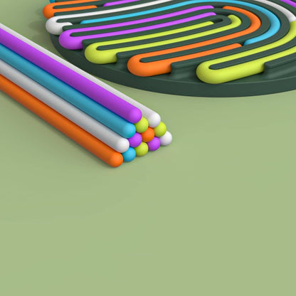 Silicone Sensory Activity Board Circle