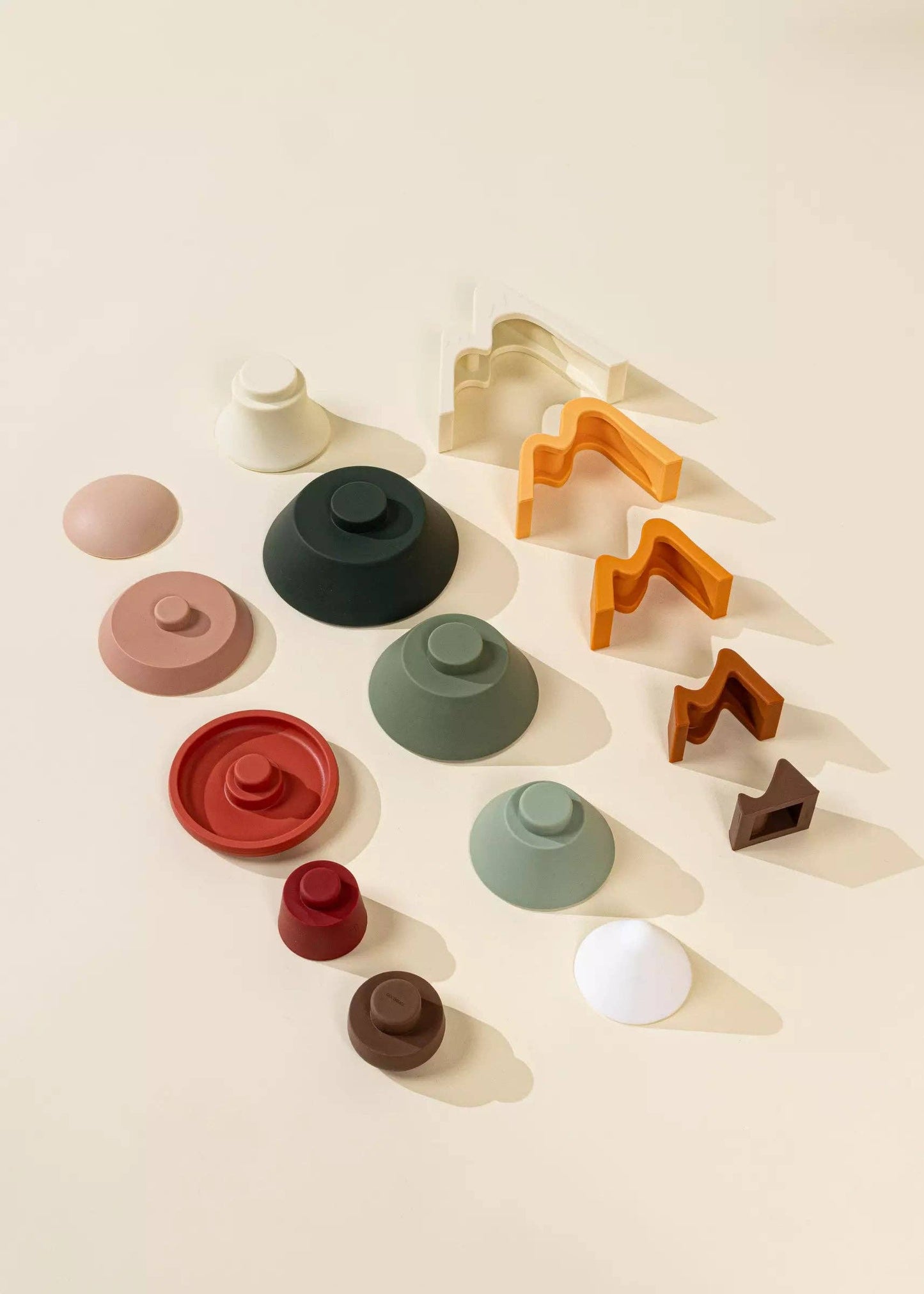 Silicone Stackable Forest Set (16 pcs)
