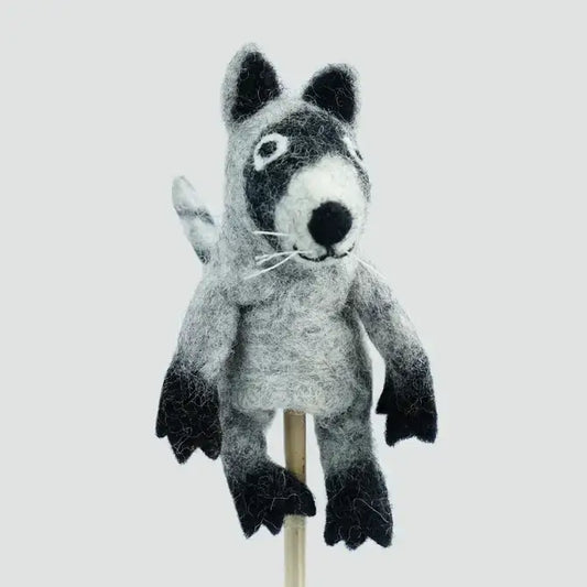 Felt Forest Friends Finger Puppets - Raccoon