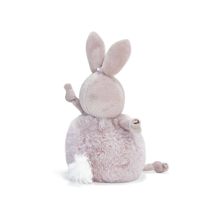 Lilac Roly Poly Bunny