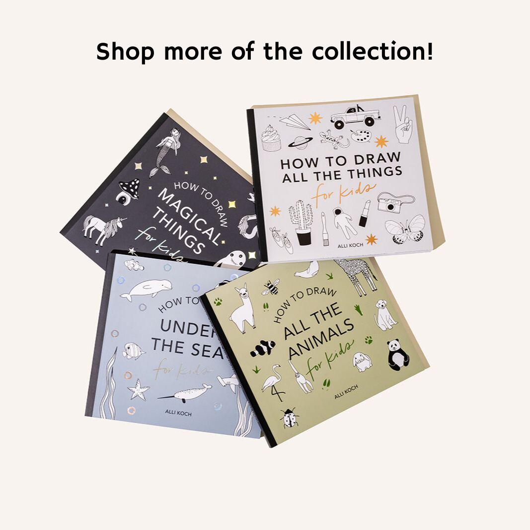 Under the Sea: A How to Draw Art Book for Kids