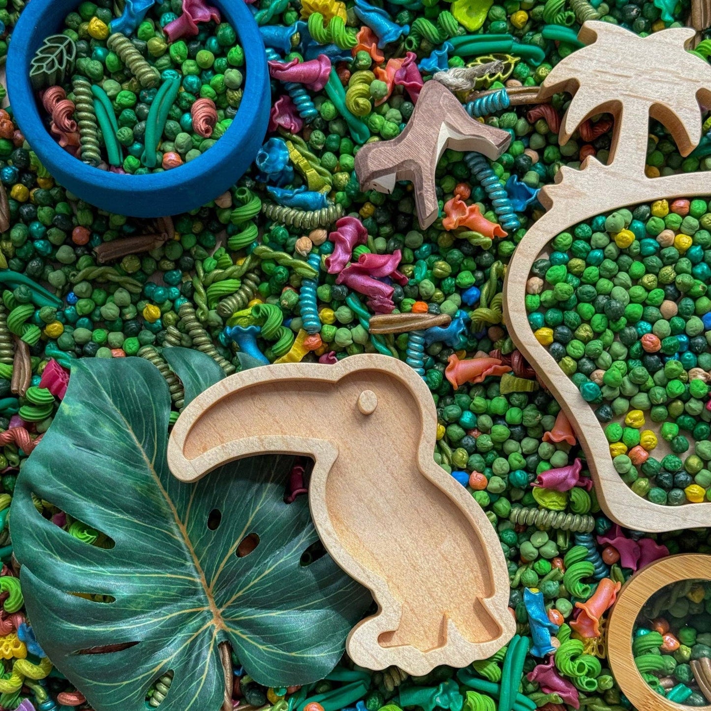 Mini Toucan Sensory Play Tray
