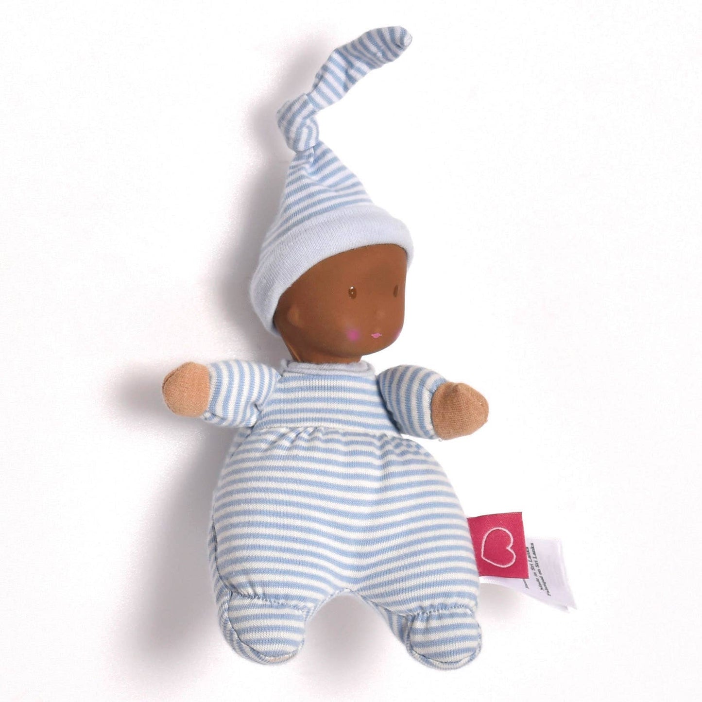 Precious Dark Skin Doll with Rubber Head