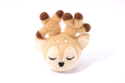 Felted Deer Christmas