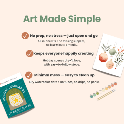 Holiday Watercolor Kit – Penguin