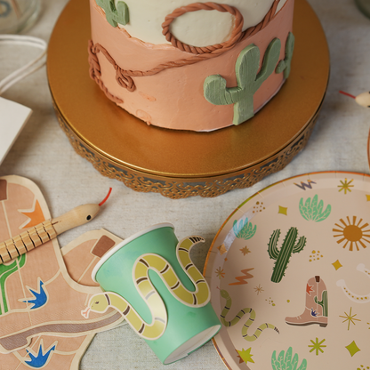 Western Paper Plates(x12) - Snake catcher collection