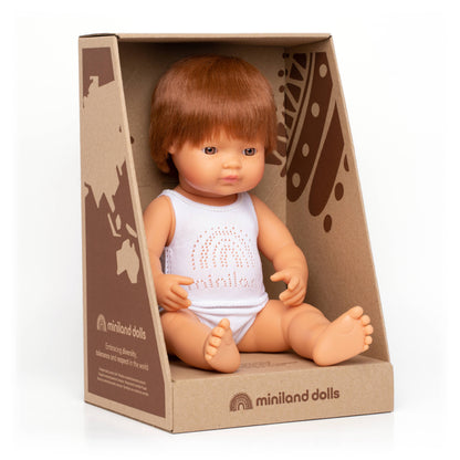 Baby Doll Redhead Boy 15'' inch (box)