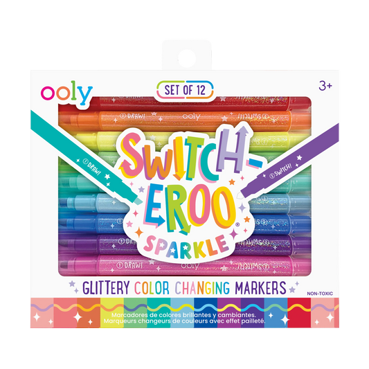 Switch-Eroo Color Changing Markers - Sparkle