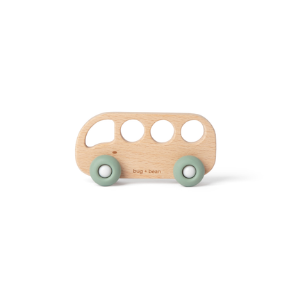 Wooden Toy Bus | Wheelies Collection