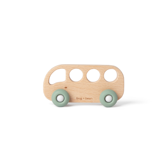 Wooden Toy Bus | Wheelies Collection