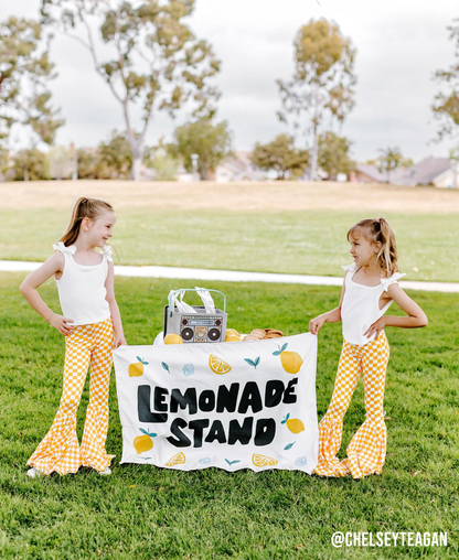 Lemonade Stand Banner - Kids Summer Pretend Play Wall Decor