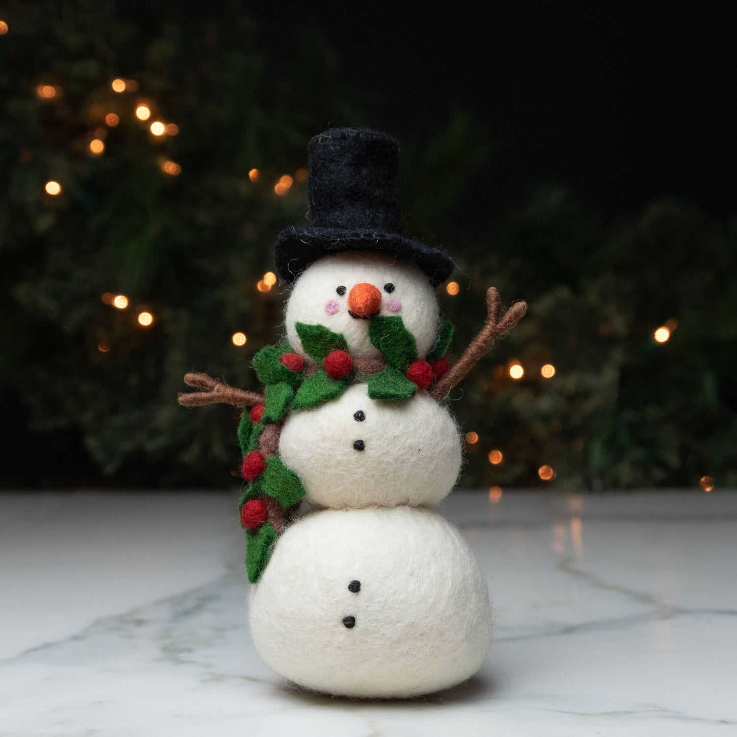 Felt Snowman