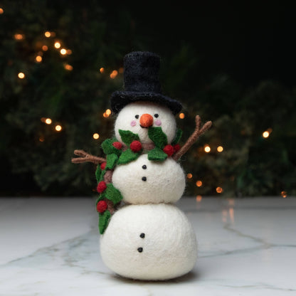 Felt Snowman