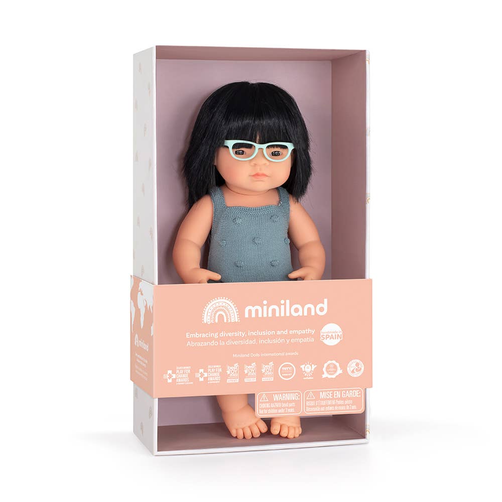 Asian Girl 15” Doll
