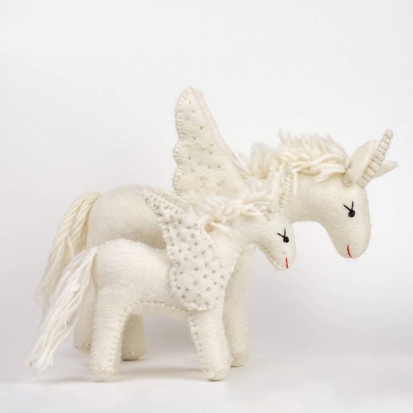 Felt Unicorn White